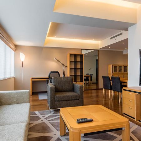 Shanghai Centre Serviced Apartment Luaran gambar