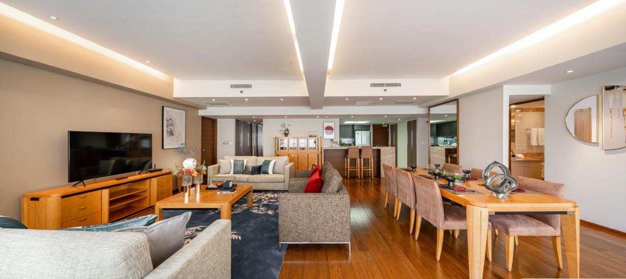 Shanghai Centre Serviced Apartment Luaran gambar