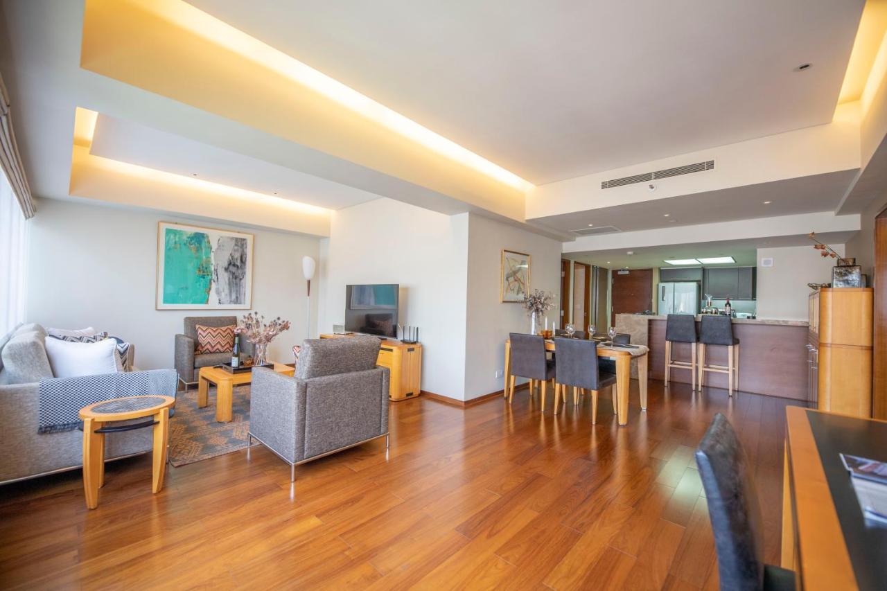 Shanghai Centre Serviced Apartment Luaran gambar
