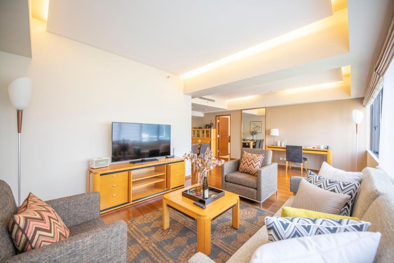 Shanghai Centre Serviced Apartment Luaran gambar