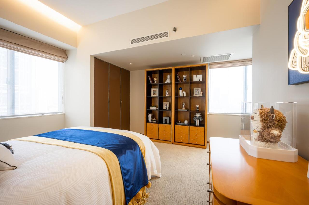 Shanghai Centre Serviced Apartment Luaran gambar