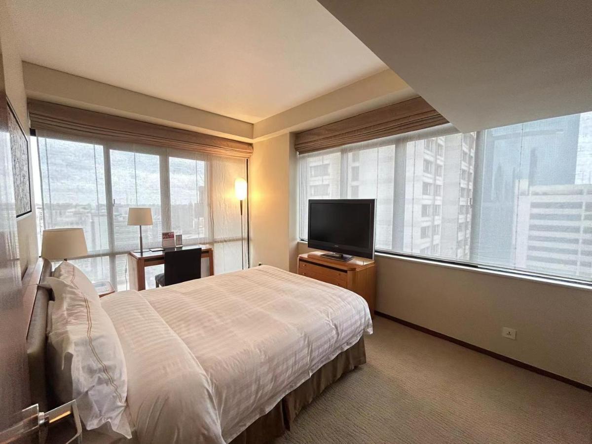 Shanghai Centre Serviced Apartment Luaran gambar