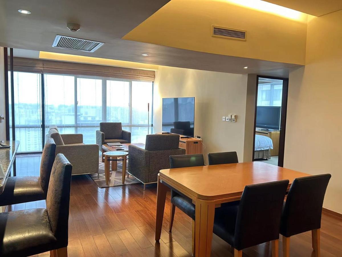 Shanghai Centre Serviced Apartment Luaran gambar
