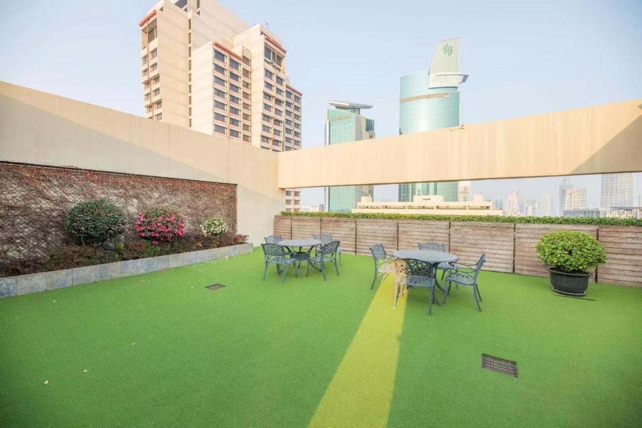 Shanghai Centre Serviced Apartment Luaran gambar