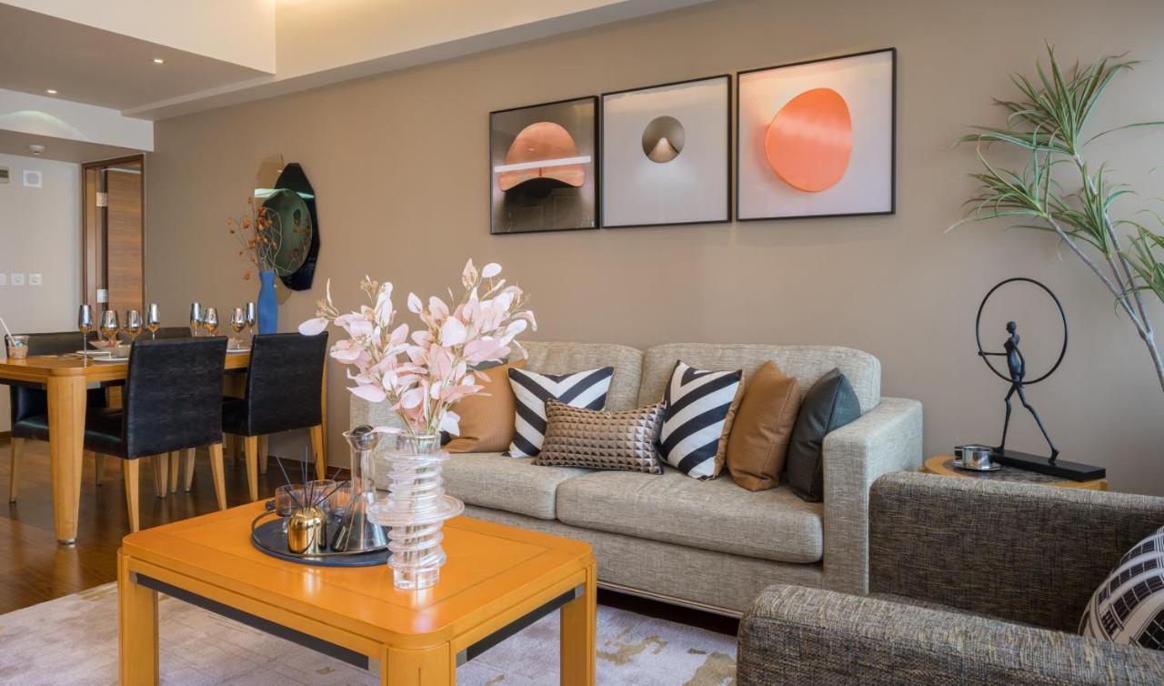 Shanghai Centre Serviced Apartment Luaran gambar