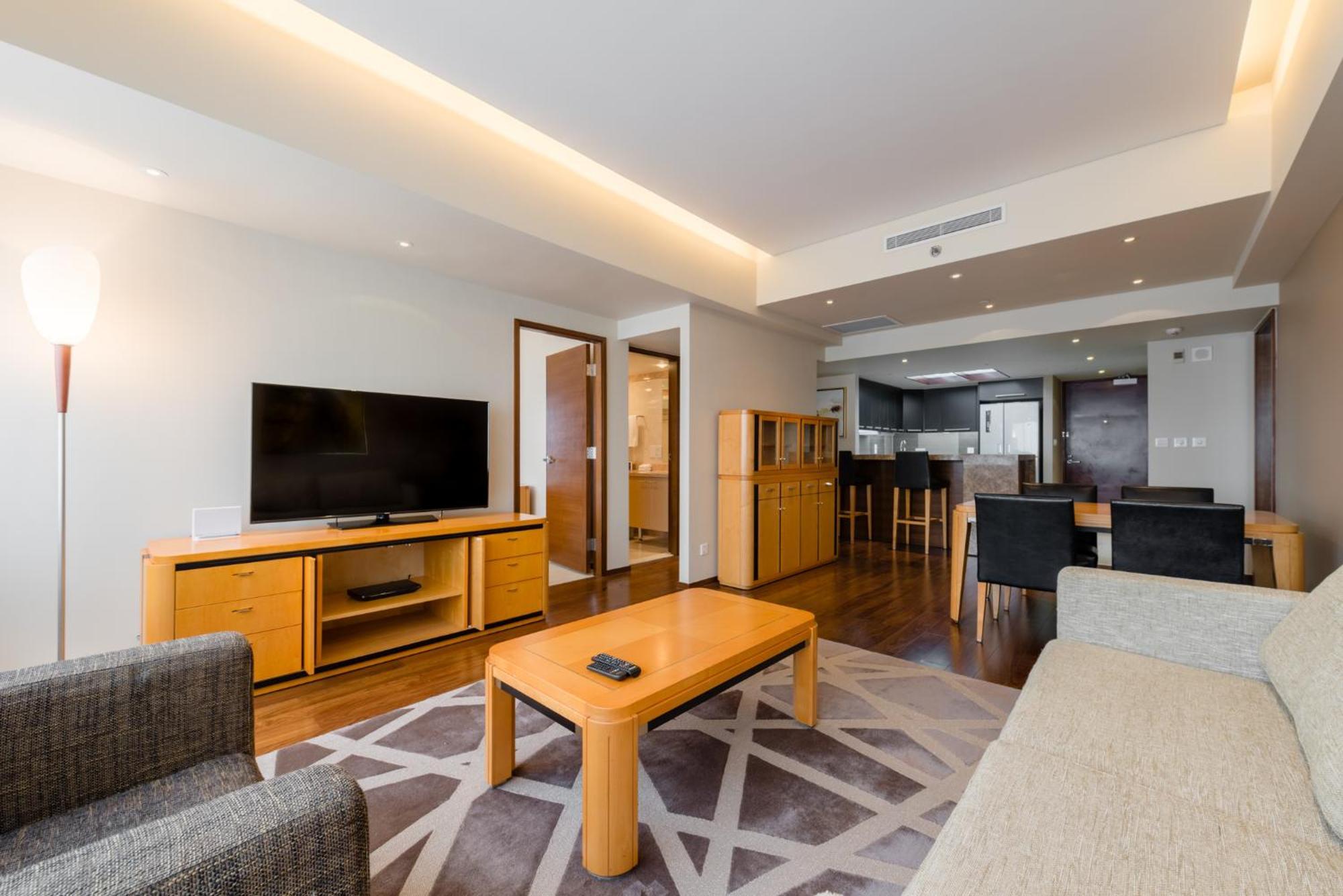Shanghai Centre Serviced Apartment Luaran gambar