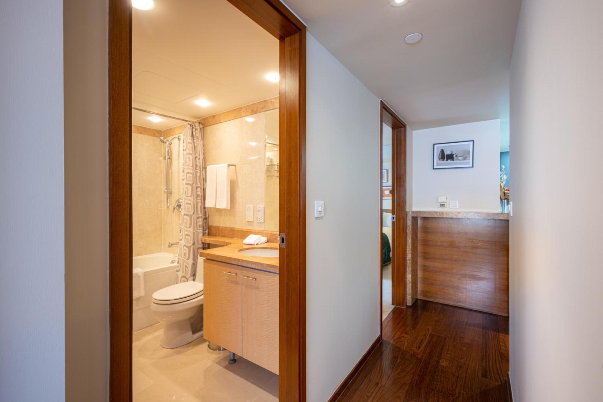 Shanghai Centre Serviced Apartment Luaran gambar