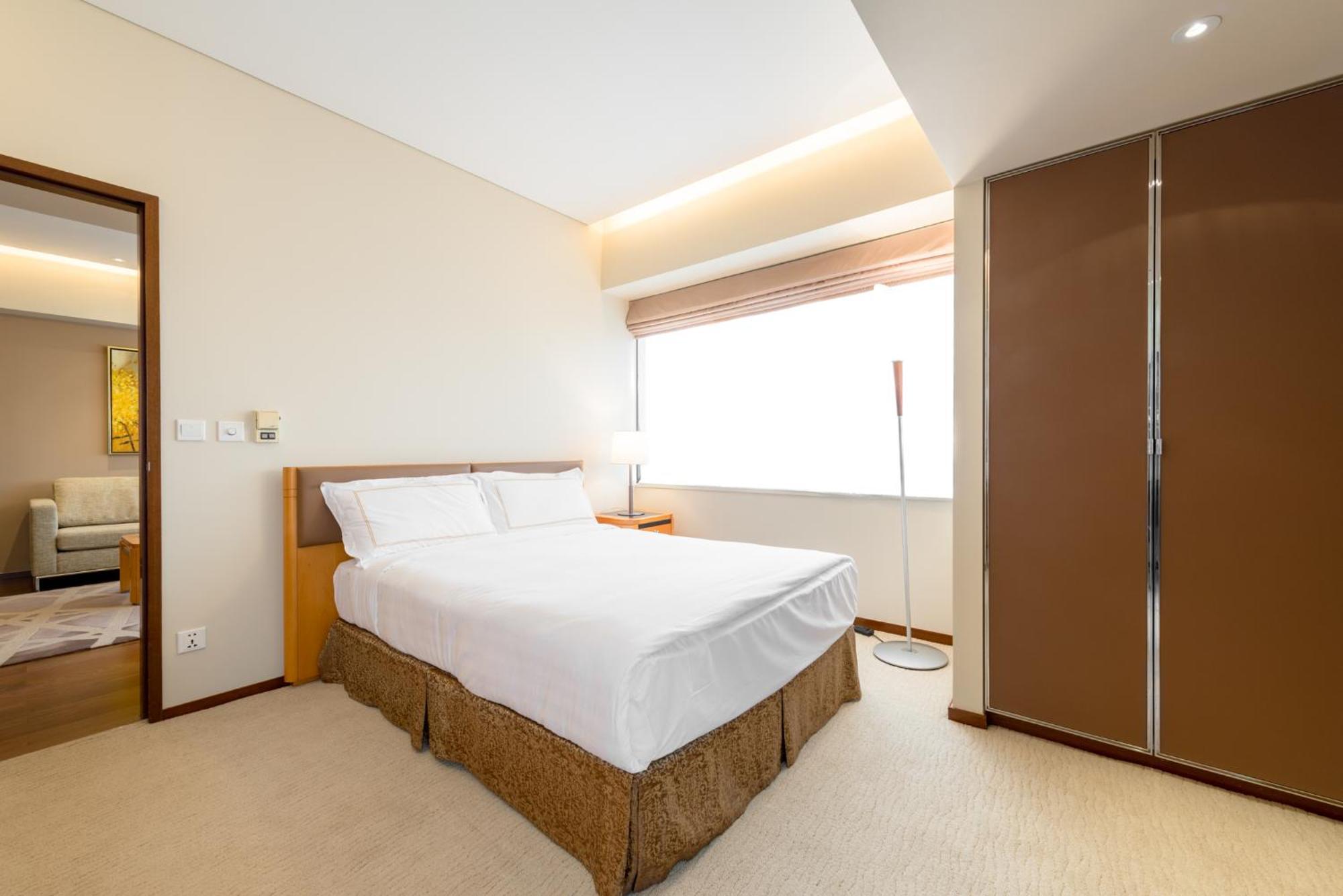 Shanghai Centre Serviced Apartment Luaran gambar