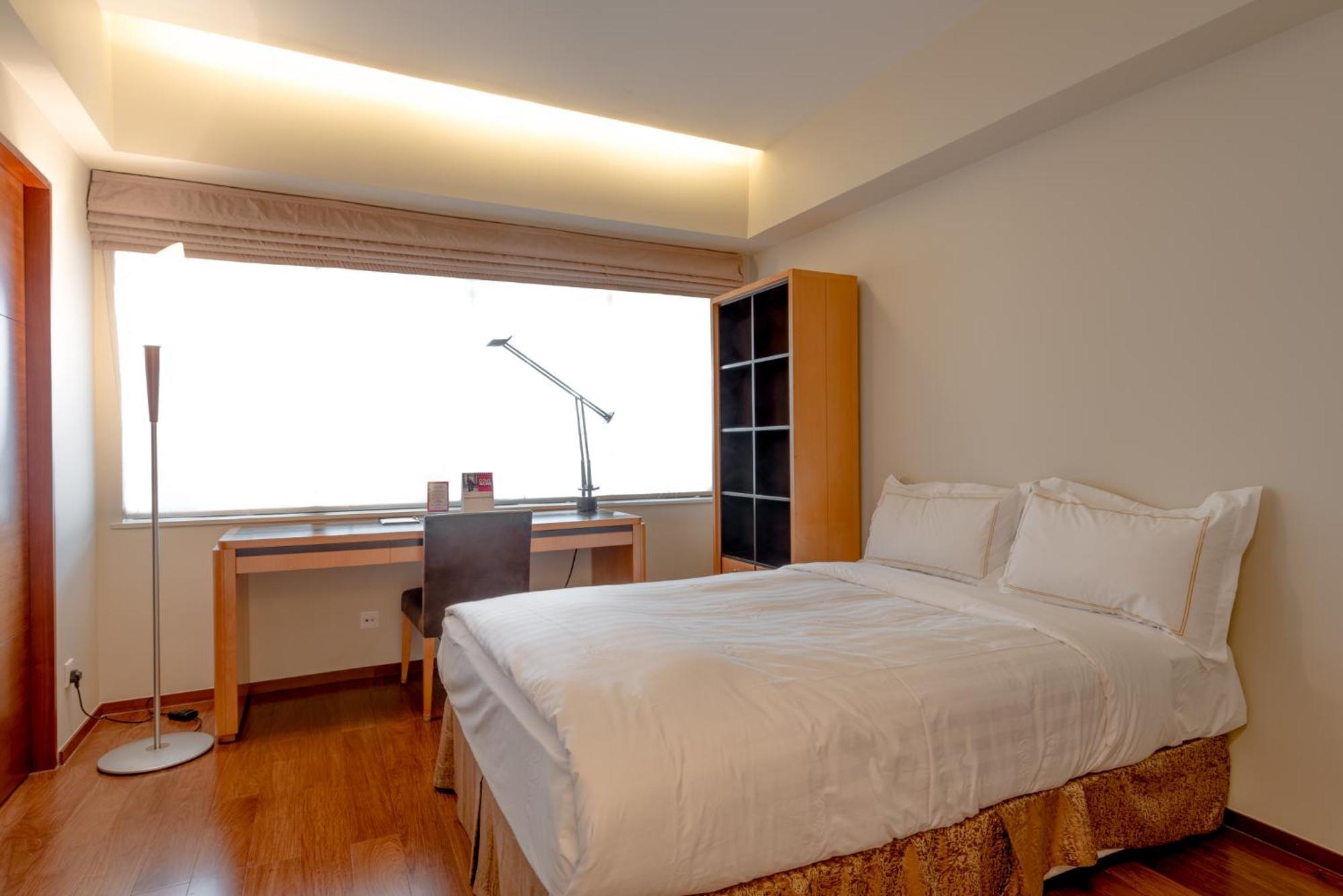 Shanghai Centre Serviced Apartment Luaran gambar