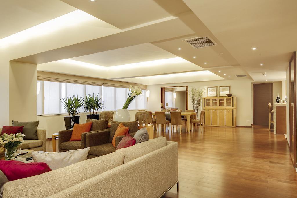 Shanghai Centre Serviced Apartment Luaran gambar